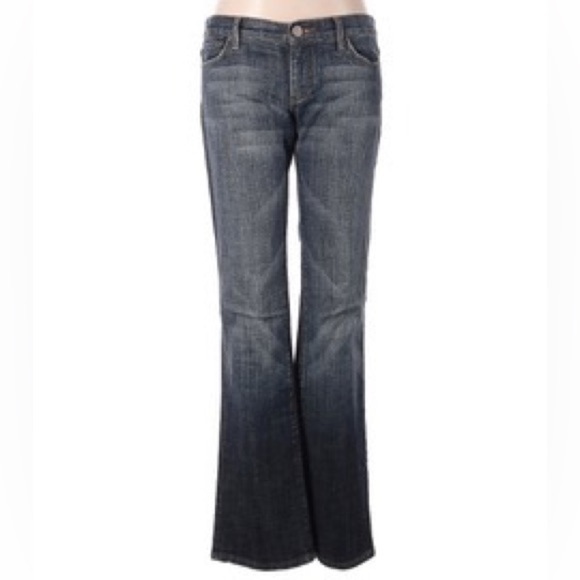 See Thru Soul Denim - See Thru Soul Fit & Flare, Bootcut Distressed Jeans